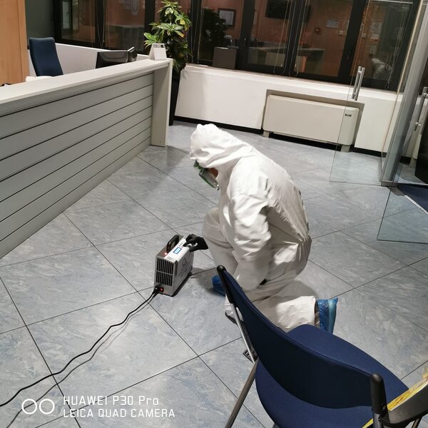 SANIFICAZIONE ALL'OZONO